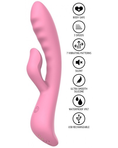 Vibro Rabbit The Belle 12 x 3.5cm sextoys et accessoires sur La Boutique du Hard