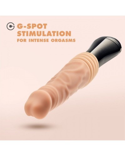 Gode à poussée rotatif Dr Knight 13 x 3.8cm sextoys et accessoires sur La Boutique du Hard