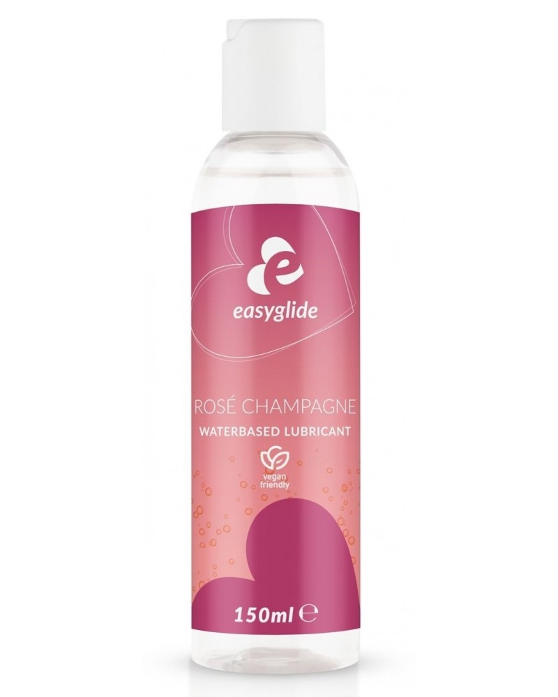 Lubrifiant aromatisé Rosé Champagne Easyglide - 150mL sextoys et accessoires sur La Boutique du Hard