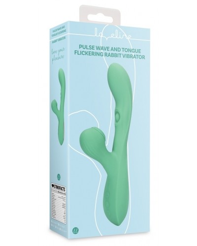 Vibro Rabbit Flickery 12 x 3.5cm sextoys et accessoires sur La Boutique du Hard