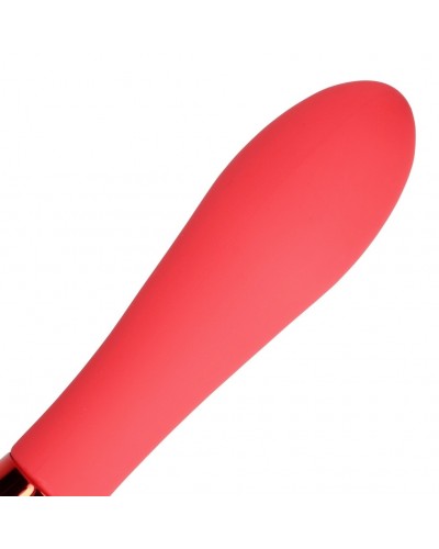 Vibromasseur Smooth Line 11 x 3.4 cm Rouge sextoys et accessoires sur La Boutique du Hard