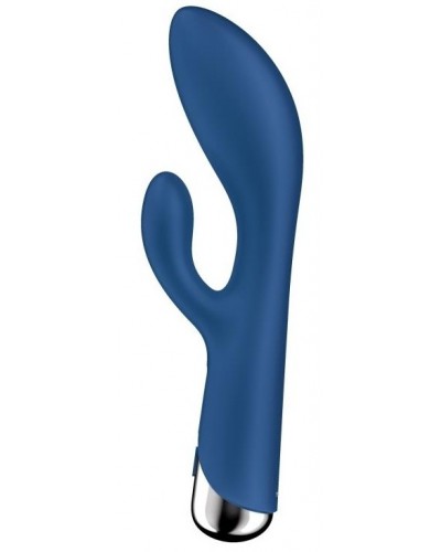 Vibro Rabbit Spinning Rabbit 1 11 x 3.5cm Bleu sextoys et accessoires sur La Boutique du Hard