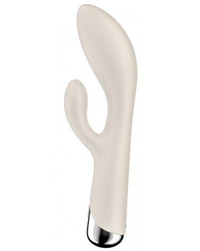 Vibro Rabbit Spinning Rabbit 1 11 x 3.5cm Beige sextoys et accessoires sur La Boutique du Hard