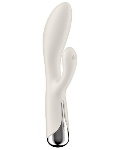 Vibro Rabbit Spinning Rabbit 1 11 x 3.5cm Beige sextoys et accessoires sur La Boutique du Hard