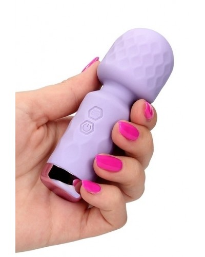 Mini Wand Vibrator Loveline 12 cm Violet sextoys et accessoires sur La Boutique du Hard