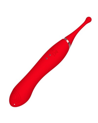 Stimulateur de clitoris Onax Double Pulse Rouge sextoys et accessoires sur La Boutique du Hard