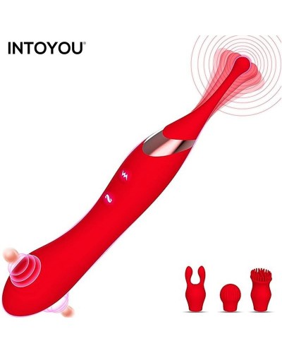 Stimulateur de clitoris Onax Double Pulse Rouge sextoys et accessoires sur La Boutique du Hard