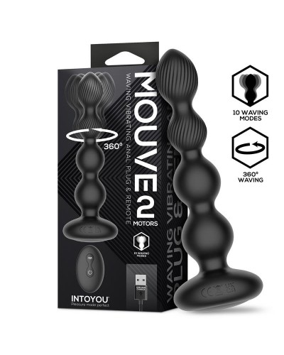 Boules vibrantes Mouve 15 x 3.5cm sextoys et accessoires sur La Boutique du Hard