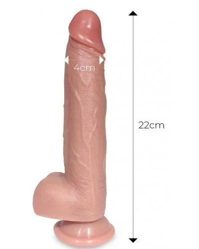 Gode vibrant Va-et-Vient Tiberio Centauro 18 x 4.3cm sextoys et accessoires sur La Boutique du Hard