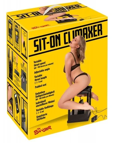 Siège avec Gode Sit-On Climaxer The Banger sextoys et accessoires sur La Boutique du Hard