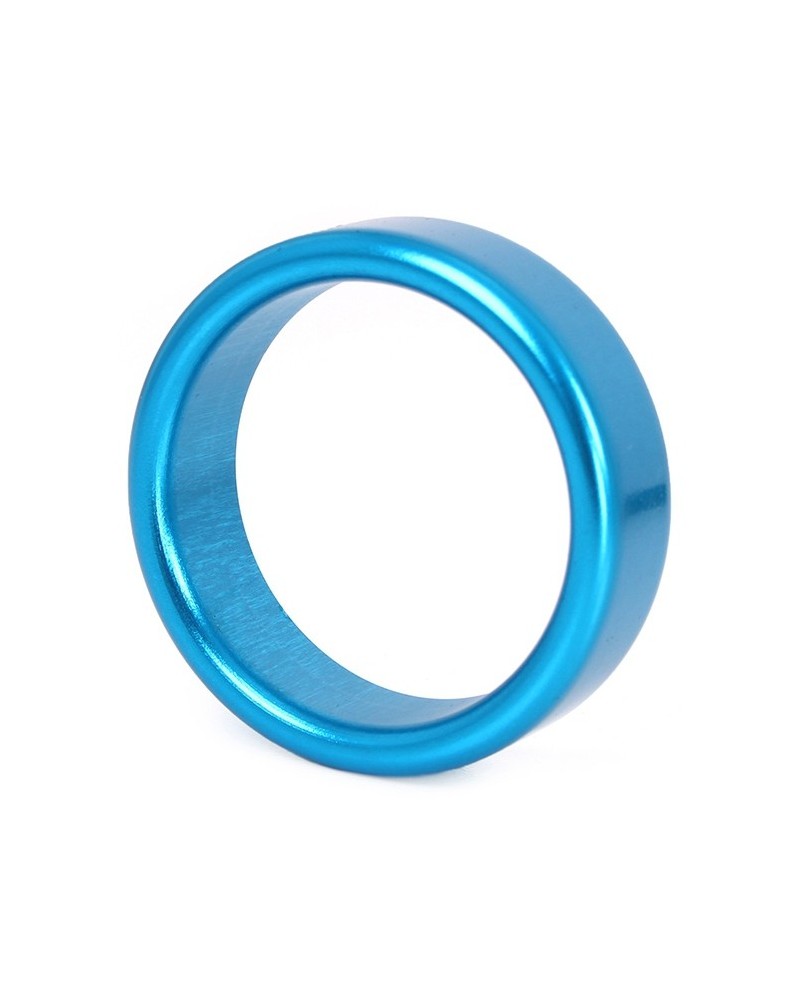 Cockring en aluminium Circle 15mm Bleu sextoys et accessoires sur La Boutique du Hard