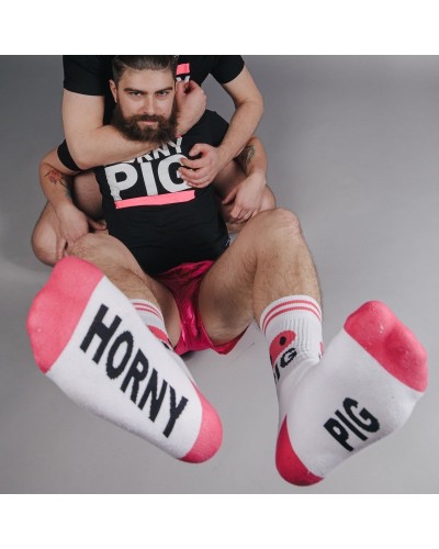 Chaussettes blanches HORNY PIG Sk8erboy sextoys et accessoires sur La Boutique du Hard