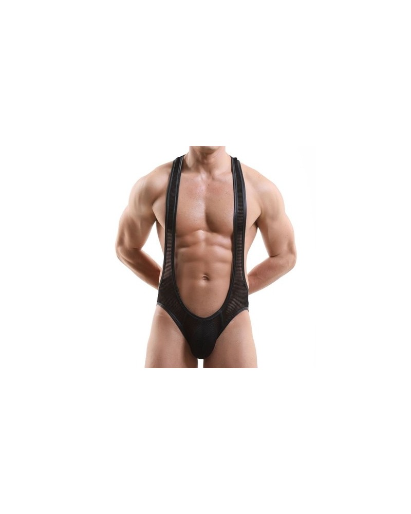 Singlet Backless Alvar Noir sextoys et accessoires sur La Boutique du Hard