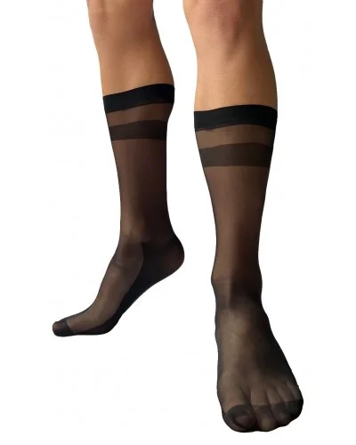 Chaussettes Lycra Milan Noires sextoys et accessoires sur La Boutique du Hard