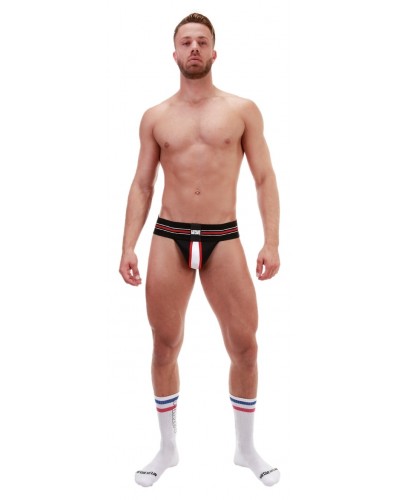 Jockstrap Denis Noir-Blanc sextoys et accessoires sur La Boutique du Hard