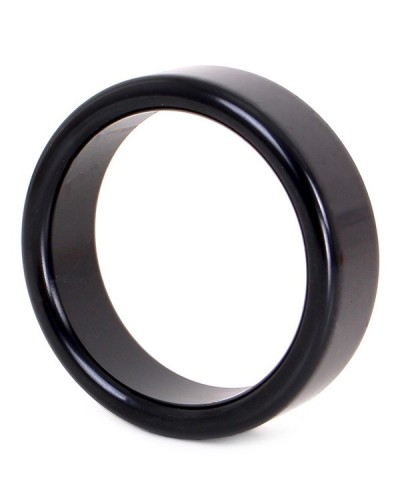 Cockring en aluminium Circle 15mm Noir sextoys et accessoires sur La Boutique du Hard