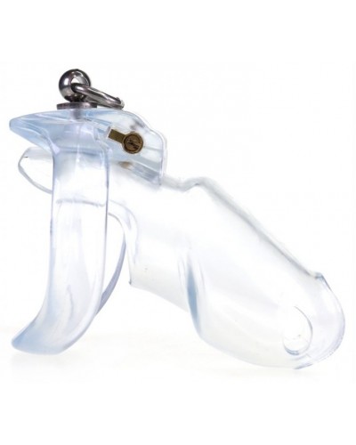 Cage de chasteté Dick Off 10 x 3cm Transparent sextoys et accessoires sur La Boutique du Hard