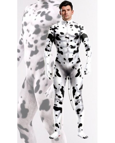 Combinaison Cosplay Chien Dalmatien Noir-Blanc sextoys et accessoires sur La Boutique du Hard