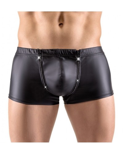 Boxer Double Zip Doblio Noir sextoys et accessoires sur La Boutique du Hard