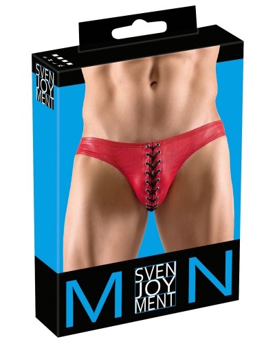 Slip avec cordon Zonio Rouge sextoys et accessoires sur La Boutique du Hard