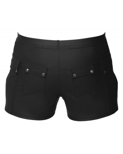 Short avec poches Junio Noir sextoys et accessoires sur La Boutique du Hard