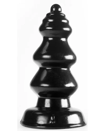 Plug Zizi Ridge 12 x 5 cm Noir sextoys et accessoires sur La Boutique du Hard