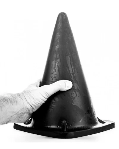 Plug AB35 Big Cone All Black 28 x 18cm sextoys et accessoires sur La Boutique du Hard