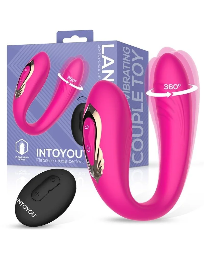 Double Stimulateur Lanty 2 10 x 3cm sextoys et accessoires sur La Boutique du Hard