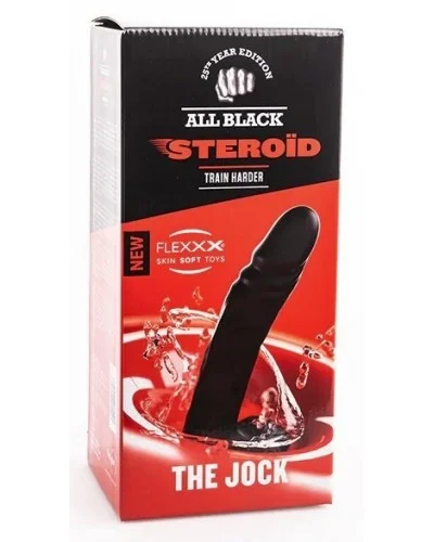 Gode ABS01 The Jock All Black Steroïd 22 x 5.5cm sextoys et accessoires sur La Boutique du Hard