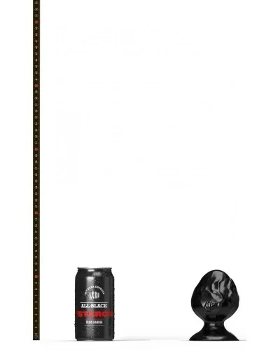 Plug ABS24 The Dumbbell All Black Steroïd 10 x 8cm sextoys et accessoires sur La Boutique du Hard