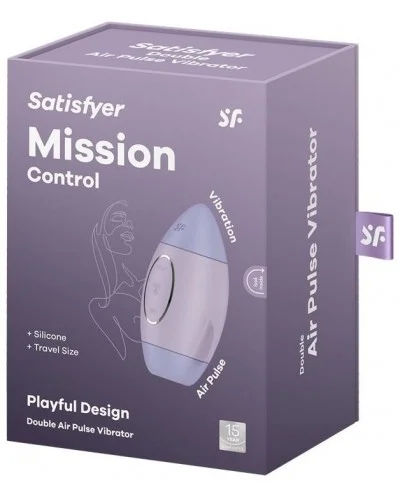 Stimulateur de Clitoris Mission Control Violet sextoys et accessoires sur La Boutique du Hard