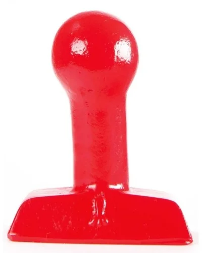 Plug Zizi Lollipop 6.5 x 3.2 cm Rouge sextoys et accessoires sur La Boutique du Hard