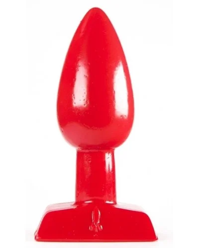 Plug Zizi Nut 10 x 4 cm Rouge sextoys et accessoires sur La Boutique du Hard