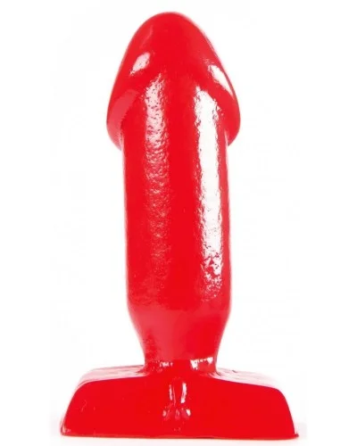Plug Zizi Dicked 10 x 4 cm Rouge sextoys et accessoires sur La Boutique du Hard