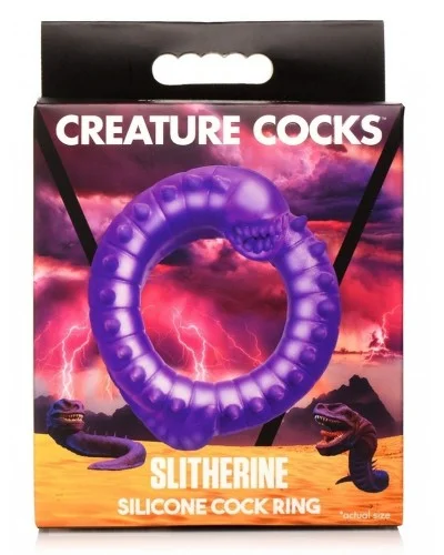 Cockring Slitherine Violet sextoys et accessoires sur La Boutique du Hard