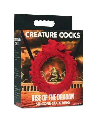 Cockring Rise of The Dragon Rouge sextoys et accessoires sur La Boutique du Hard