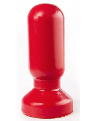 Plug Zizi Shallow 10.5 x 5 cm Rouge sextoys et accessoires sur La Boutique du Hard