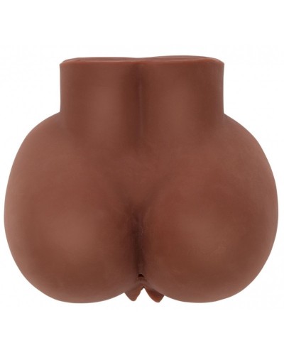 Masturbateur Réaliste Vibrant Hot Honey 2 Entrées Marron sextoys et accessoires sur La Boutique du Hard