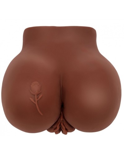 Masturbateur Réaliste Vibrant Big Ass 2 Entrées Marron sextoys et accessoires sur La Boutique du Hard