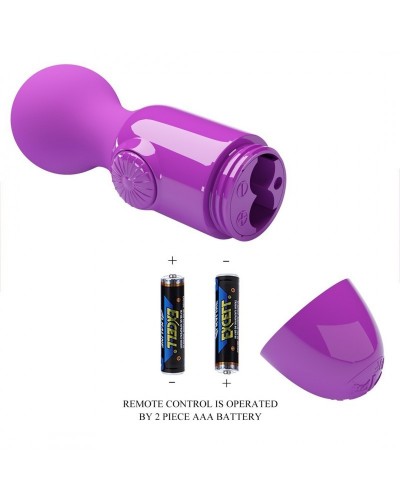 Mini Wand Little Cute Pretty Love 12cm Violet sextoys et accessoires sur La Boutique du Hard