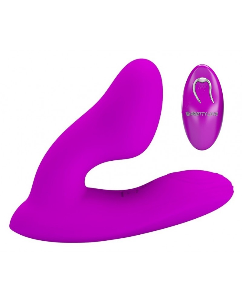 Double stimulateur Melvin Pretty Love 12 Vibrations sextoys et accessoires sur La Boutique du Hard