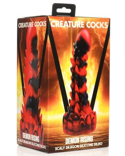 Gode Demon Rising 17 x 6.5cm sextoys et accessoires sur La Boutique du Hard