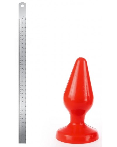 Plug Classic XL I Love Butt 17 x 7.5 cm Rouge sextoys et accessoires sur La Boutique du Hard