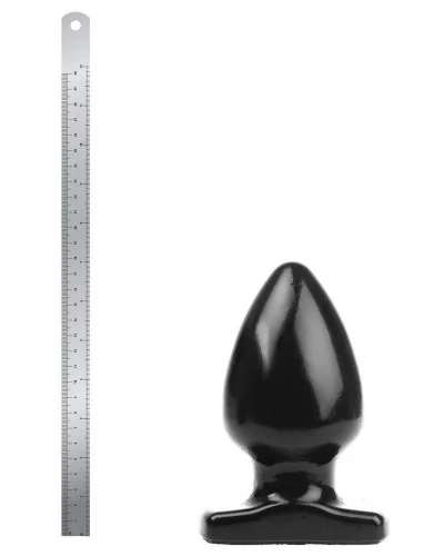 Plug Spade L I Love Butt 15 x 9 cm Noir sextoys et accessoires sur La Boutique du Hard