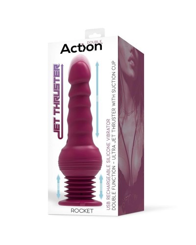 Gode Vibrant Va-et-Vient Rocket 13 x 4.2cm sextoys et accessoires sur La Boutique du Hard