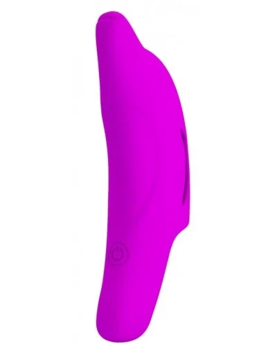 Gaine de Doigt Vibrante Delphini Pretty Love 7 x 3cm Fuchsia sextoys et accessoires sur La Boutique du Hard