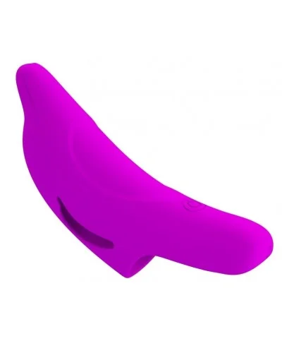 Gaine de Doigt Vibrante Delphini Pretty Love 7 x 3cm Fuchsia sextoys et accessoires sur La Boutique du Hard