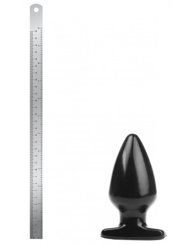 Plug Fat M I Love Butt 14 x 7.5 cm Noir sextoys et accessoires sur La Boutique du Hard