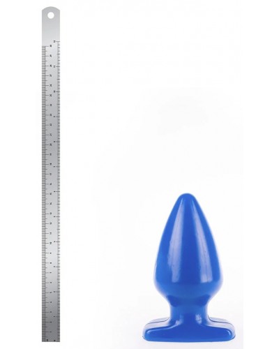 Plug Fat M I Love Butt 14 x 7.5 cm Bleu sextoys et accessoires sur La Boutique du Hard