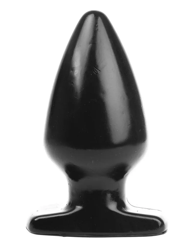 Plug Fat L I Love Butt 15.5 x 9 cm Noir sextoys et accessoires sur La Boutique du Hard